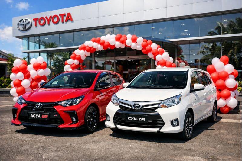 Promo Kredit Toyota Calya dan Agya Bekasi 2026 DP Minim