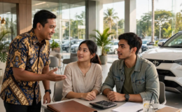 Konsultasi hitungan beli mobil cash atau kredit di dealer Toyota Bekasi 2026
