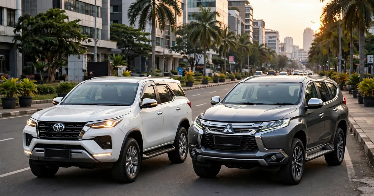 Fortuner vs Pajero Sport 2026: duel SUV diesel ladder frame