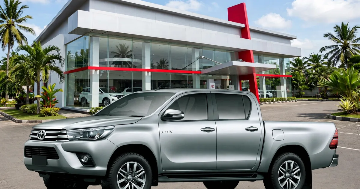 Harga Toyota Hilux 2026 di Bekasi: daftar tipe double cabin, OTR, dan simulasi kredit