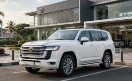 Toyota Land Cruiser 300 2026 di depan showroom Toyota Bekasi - harga Land Cruiser 300 Bekasi 2026