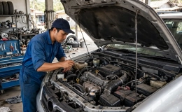 Oli mesin berkurang padahal tidak bocor, cek dipstick di bengkel Toyota Bekasi