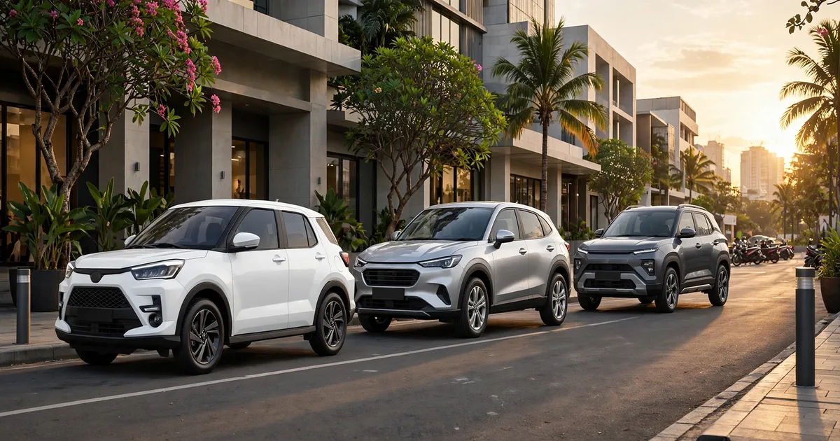 Raize vs HR-V vs Creta 2026, perbandingan SUV kompak untuk keluarga di Bekasi