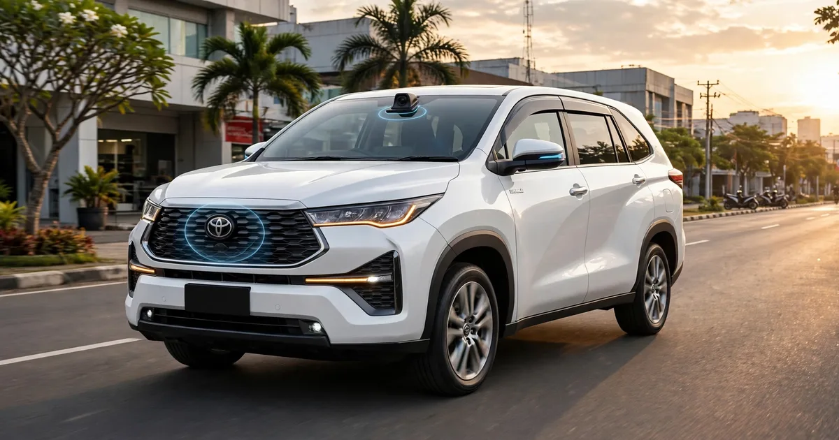 Toyota Safety Sense TSS dijelaskan, mobil Toyota dengan fitur keselamatan aktif di jalan Bekasi